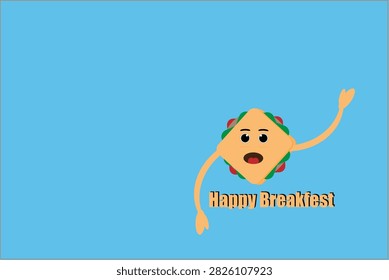A symbol of the joy of having breakfast at a certain place
