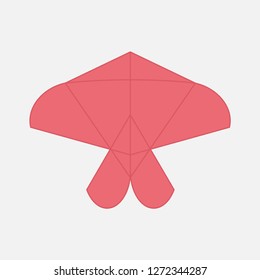 the symbol of the kite is red