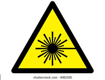 Details about   Decal Sticker Caution Laser Radiation 20 14328