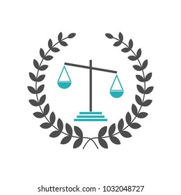 Symbol of law and justice. Concept law and justice.