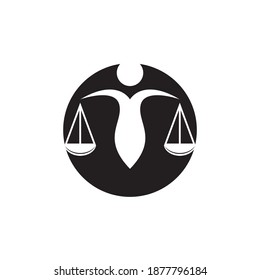Symbol of law and justice. Concept law and justice. stock illustration