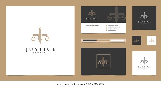 Symbol Of The Law Of Premium Justice. Law Firm, Law Offices, Attorney Services, Luxury Logo Design Inspiration.