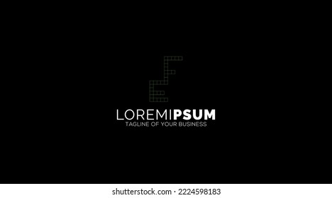 Symbol Letters Logo design Abstract Monogram vector
