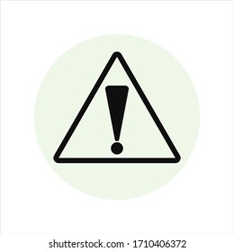 Сaution symbol, line style icon vector illustration design