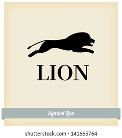 The Symbol Of A Lion Jump