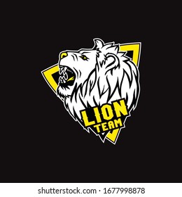 Symbol Lion logo vector design