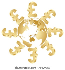 symbol of lira around the world