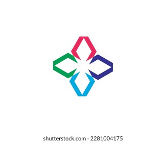 Symbol logo design elements vector illustration