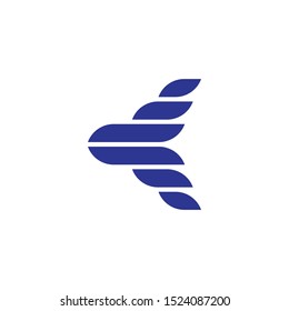 
symbol or logo formed by a plane