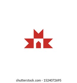 symbol or logo formed from a house