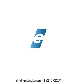 symbol or logo formed from the letter E
