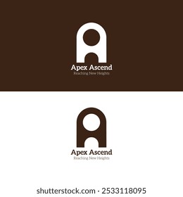 A symbol Logo Icon Desighn With white and brown background simple unique elegance