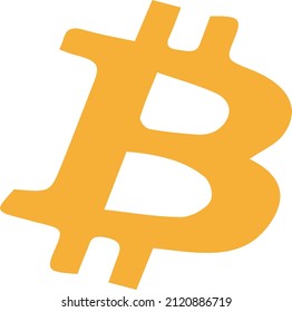 symbol, logo, illustration, crypto bitcoin digital asset design