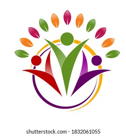 a symbol or logo to indicate progress in a business company