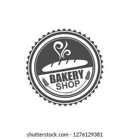 Symbol and logo template design with bakery theme