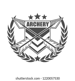 Symbol and Logo Template Design with Weapon Theme