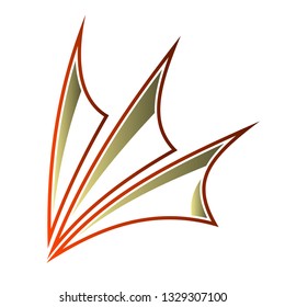 symbol and logo vector with character unique 