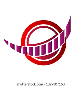 symbol and logo vector with character unique 