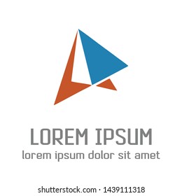 symbol logo vector design. in a modern style