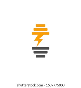 symbol logo vector dumbbell power training simple geometric design