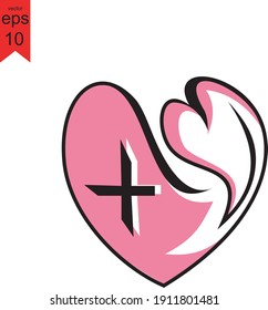 symbol love ,vector illustration eps 10