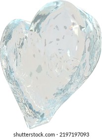 Symbol made in the form of a heart