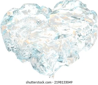 Símbolo hecho en forma de corazón