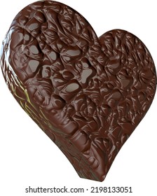 Símbolo hecho en forma de corazón