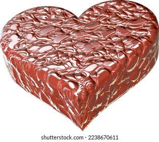 Symbol made in the form of a heart