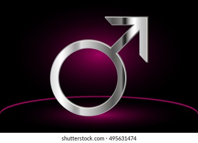 Symbol Of Man, Male Symbol, Man ,