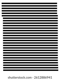 Symbol Map of the County Aurora (South Dakota, US) showing the County with a few black horizontal lines