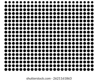 Symbol Map Of the County Bremer (Iowa, US) showing the County with a few black dots