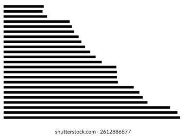 Symbol Map of the County Gregory (South Dakota, US) showing the County with a few black horizontal lines