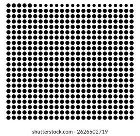 Symbol Map Of the County Irion (Texas, US) showing the County with a few black dots