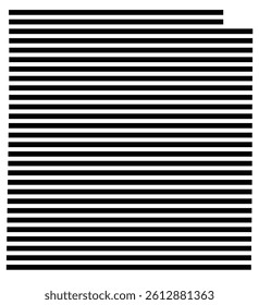 Symbol Map of the County Jack (Texas, US) showing the County with a few black horizontal lines