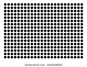 Symbol Map Of the County Lafayette (Wisconsin, US) showing the County with a few black dots