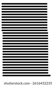 Symbol Map of the County Wadena (Minnesota, US) showing the County with a few black horizontal lines