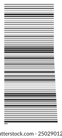 Symbol Map of the Province Saskatchewan (Canada) showing the territory with parallel black lines in different line thickness