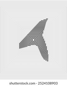 Symbol Map of the The Snares (New Zealand) showing the territory with a series of black square lines on white background