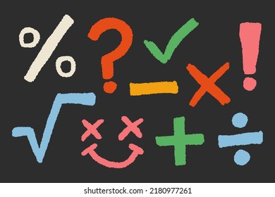 Symbol and Mathematical Operation Set