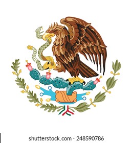 symbol of Mexico, vector illustration