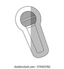 symbol microphone icon image, vector illustration design