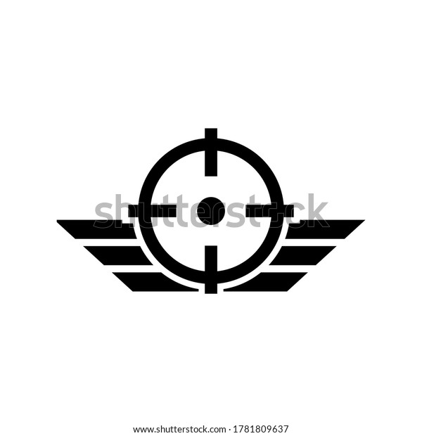 symbol of\
military icon or logo isolated sign symbol vector illustration -\
high quality black style vector\
icons\
