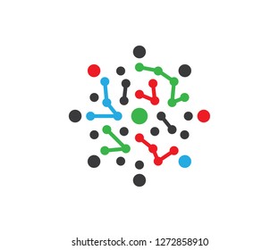 Symbol Molecule Abstract Circle Icon Atom
