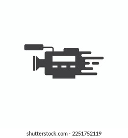 symbol of motion picture, vector art.