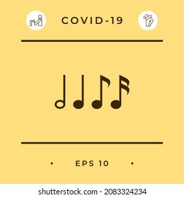Symbol of Music, notes. , elements for your design