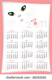 symbol of the new 2011 White Cat (rabbit)