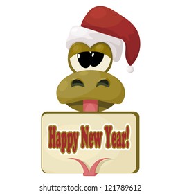 Symbol of New Year 2013. eps10