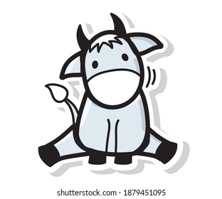 symbol of the new year and Christmas 2021