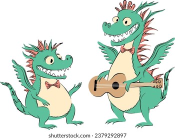 The symbol of the new year is dragons
